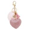 Elegant Heart Shaped Keychain With Rhinestones And Tassels For Bags And Keys Sturdy Zinc Alloy Design Key Pendant