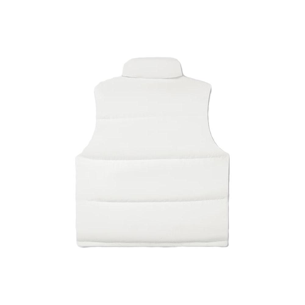 New FILA Down Vest Unisex Ivory F51U349903F-IV