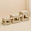 Plastic Folding Stool, Outdoor Toilet Carrying Bench, Adult Train Seat, Fishing Stool, Retractable Stool, Bathroom Low Stool