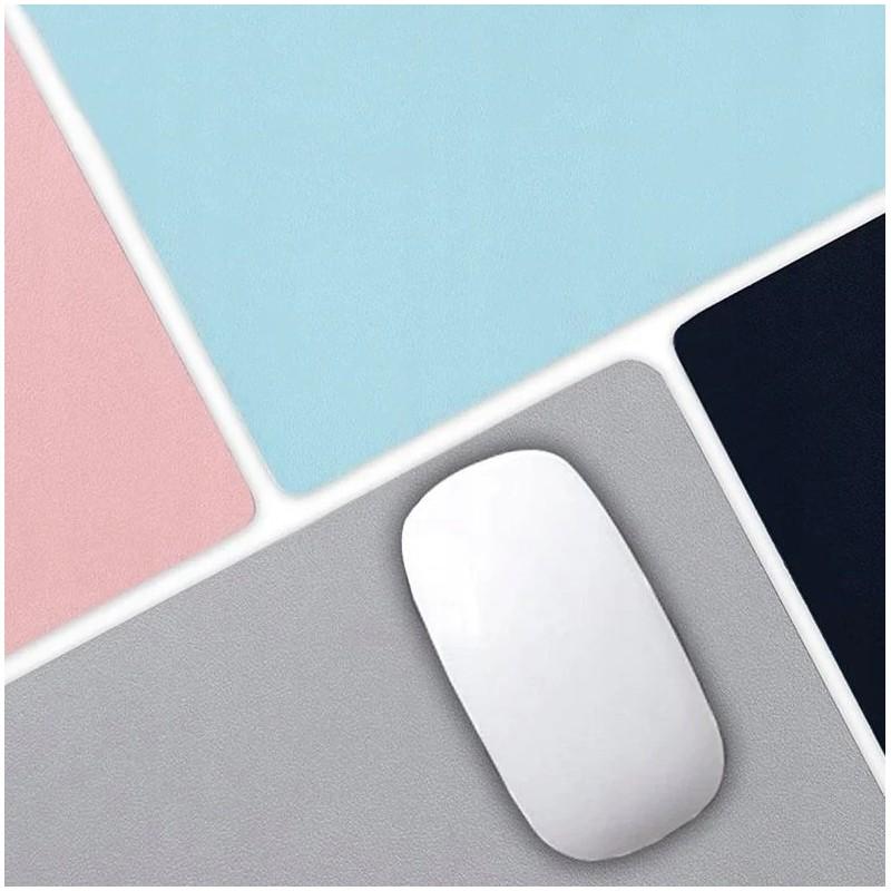 Double-sided Waterproof Desk Mat Pink Cream 50X80