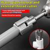 Integrated Internal And External Thread Tool For 1/2-Inch 3/4 Inch Ppr Pipes With Taps And Dies For Thread Cutting