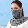 Summer UV Protection Neck Cover Outdoor Balaclava Scarf Sport Face Mask Snood Hood Hat Windproof Cooling Breathable Cycling Cap