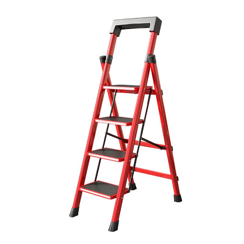 Folding Carbon Steel Household A-Frame Ladder
