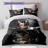 Kamen Rider Battle Scene Bedding Set Anime Duvet Cover Polyester Soft Bed Linen Set -QJY