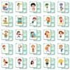 50Pcs/Set Cognition Learning Card Funny Memory Flash Cards Early Education Educational Toys For Children Kids