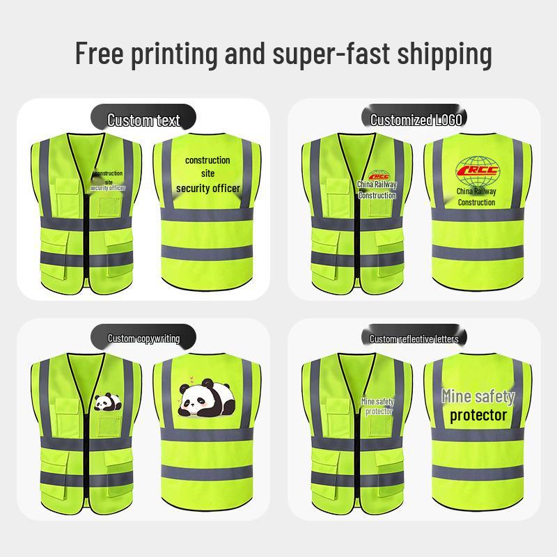 Reflective Traffic & Construction Safety Vest