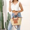 Tote Bag Woven Bag Women's Straw Tote Bag Beach Vegetable Basket Bag