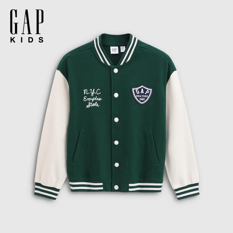 Gap Kids  Logo Color-block Baseball Jacket 120/60