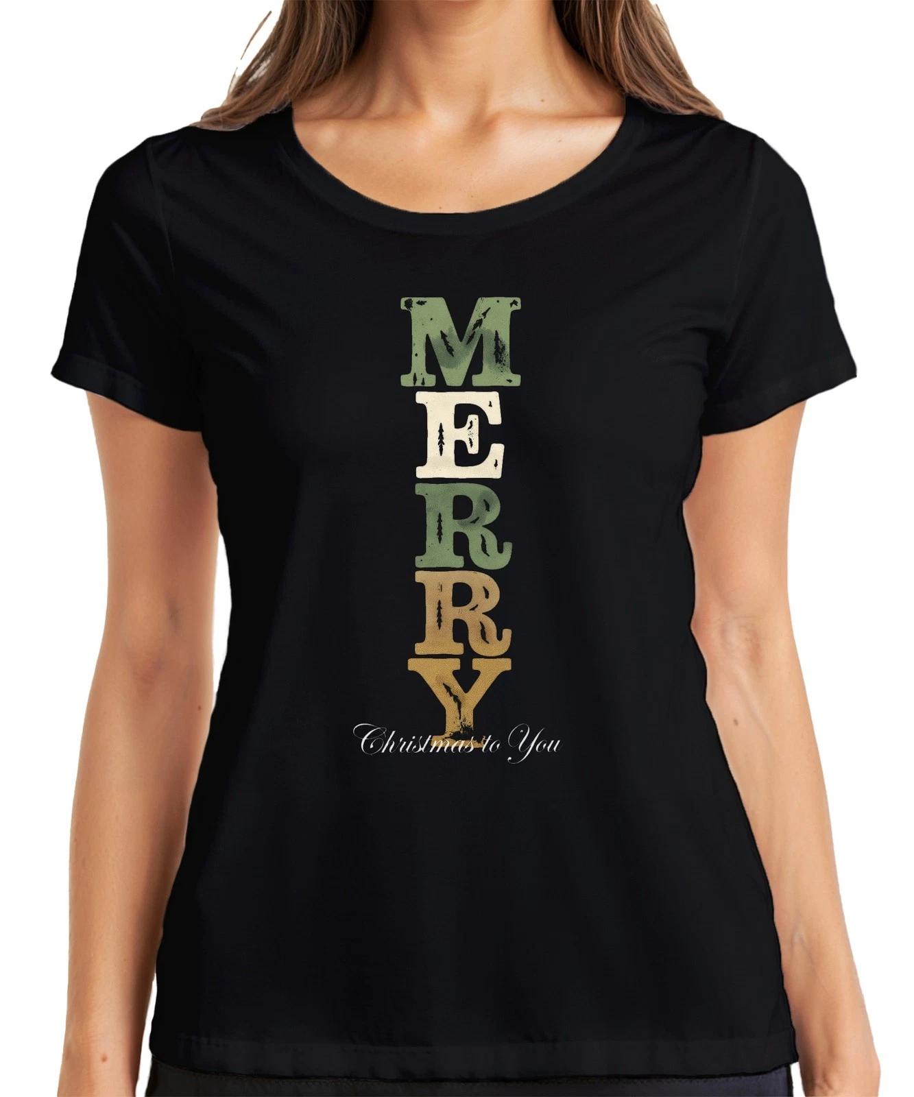 MERRY Christmas to You Weihnachten Weihnachtsgeschenk Vintage Damen T-Shirt XXXXL