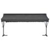 Freestanding Awning - Exclusive House - 500 X 300 Cm - Anthracite - Steel & Waterproof Polyester