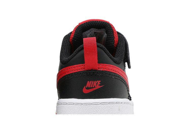 Kids' Sneakers Nike Court Borough Low 2 Black University Red (TD) Black/White/University Red