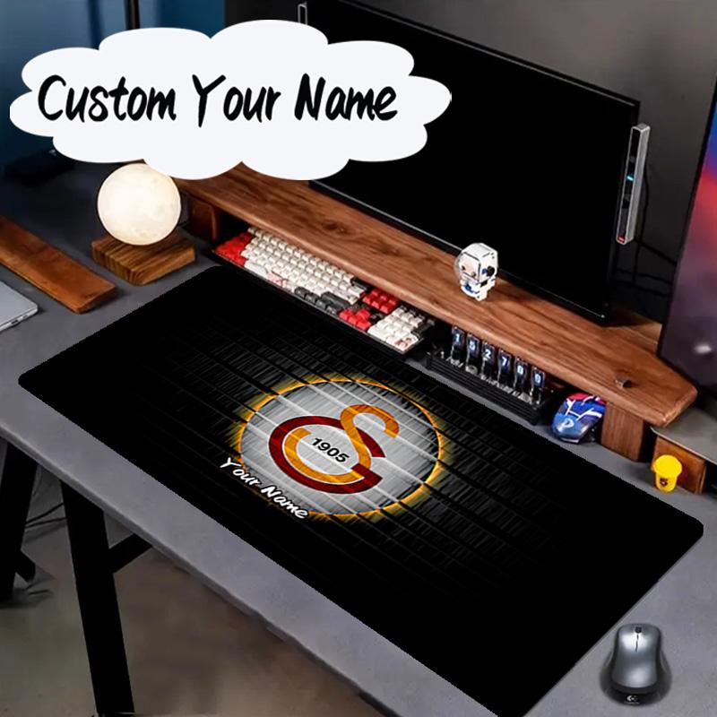 Custom Name Mouse Pad Gala-tasaray Legacy Mouse Pad, Gaming Mouse Pad, Keyboard Pad, Desk Decor for Computer Notebook Fan Birthday Gift