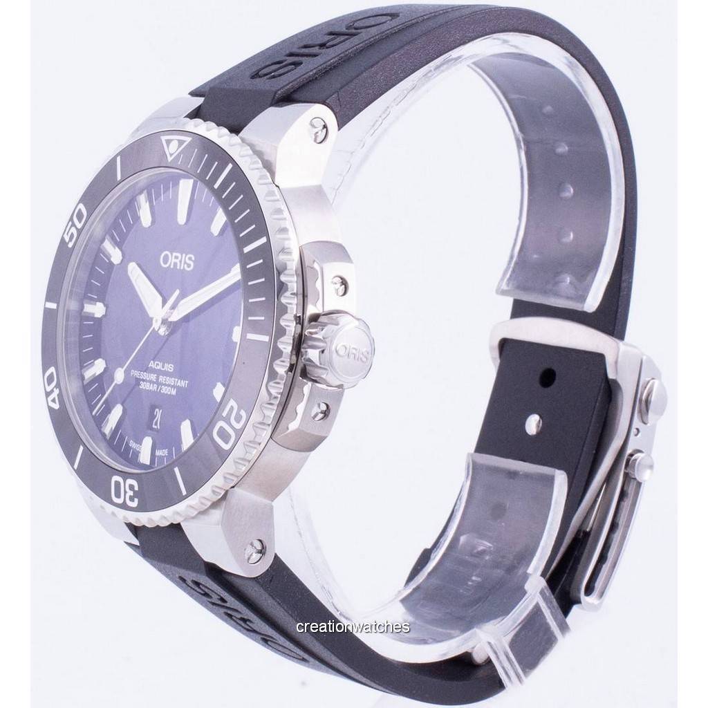 Oris Aquis Date 01-733-7730-4135-07-4-24-64EB Automatik 300M Herrenuhr