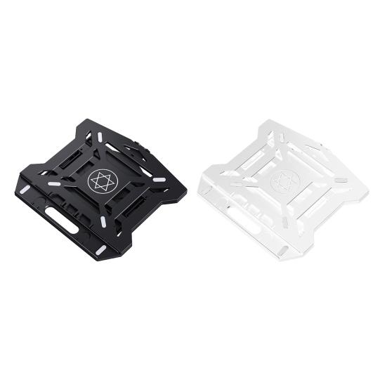 Suporte Ajustável para Laptop Alta Estabilidade Forte Capacidade de Carga Compacto Portátil Giratório Multi-Ângulo Antiderrapante Suporte para Notebook