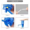 Portable Water Hand Pump Bottled Drinking Water Hand Press Pressure Pump Dispenser The Water Pressure Device