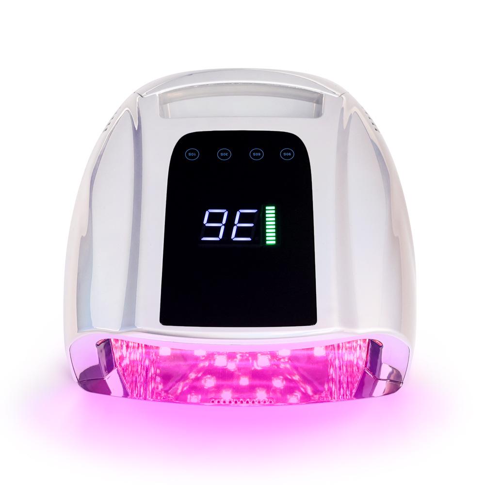 96W Wireless UV Nail Gel Lamp: High Power, Quick-Dry Smart Dryer for Salons