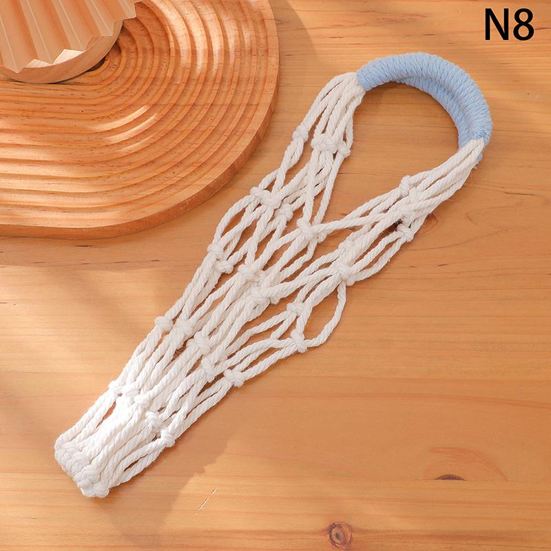 M-Portable Coffee Cup Bag Hollow Out Bottle Bag Practical Mugs Bag Foldable Water Bottle Bags Woven Net Bag Cup Cover