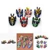 Super Mario Bros Kart Rückziehauto Actionfigur Set 6 Stück Bunte Sammlerstücke