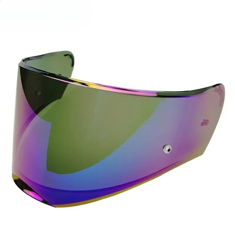 Per visiera casco integrale LS2 FF390 Breaker Lente casco extra con pellicola antiappannamento Fori Solo per caschi da moto LS2 FF390