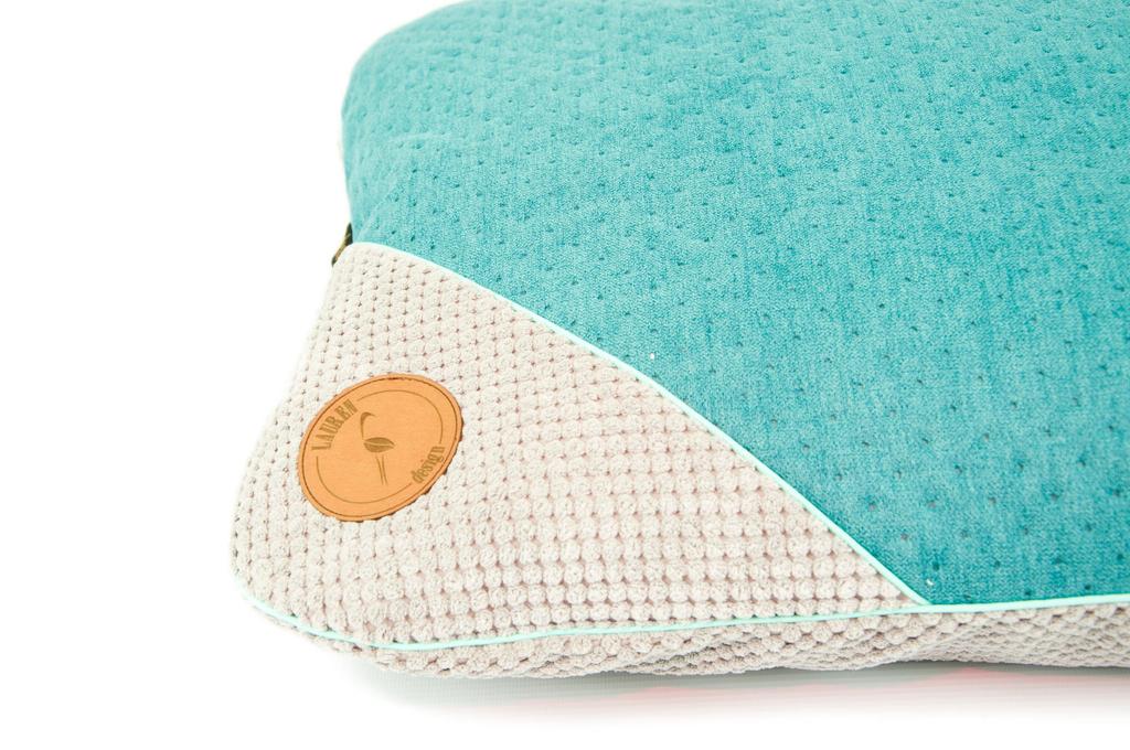 Frida Turquoise Quilted Pillow 85cm x 65cm