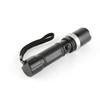 Rechargeable Q5 Aluminum Alloy LED Flashlight with Rotating Zoom and Long-Range for Cycling