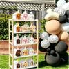 8-24Set Teddy Dogs DIY Adopt A Puppy Party Favors Mini Plush Puppy Stuffed Dogs with House and Stickers for Birthday Party Gifts