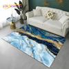Green Gold Blue Black Marble Nordic Carpet Rug for Home Living Room Bedroom Sofa Doormat Decor,kid Area Rug Non-slip Floor Mat