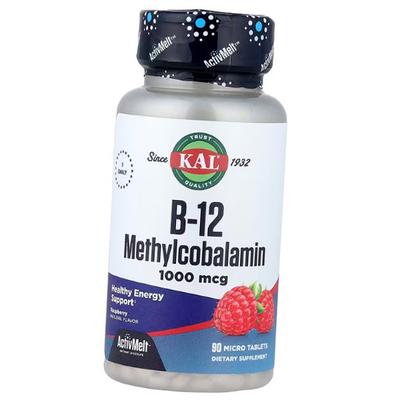 Methylcobalamin Tabletten, B12 Methylcobalamin 1000 Micro Tab, 90 Tabletten Himbeere (36424051)