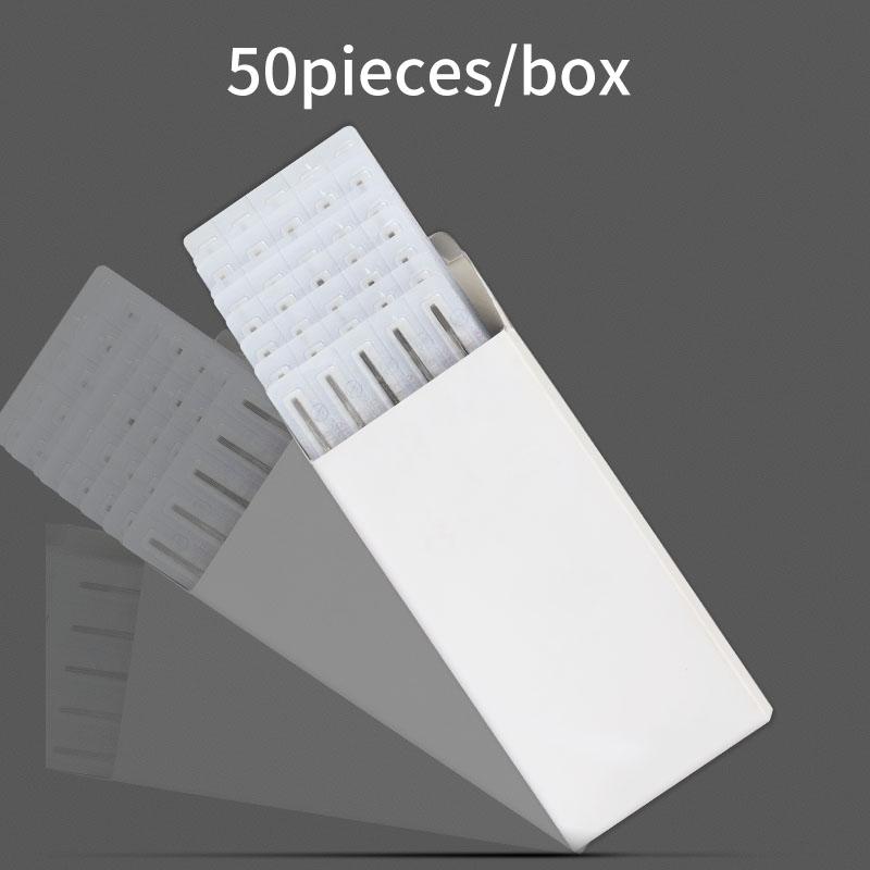DM 50 шт. Круглые иглы для татуажа Liner 1RL 3RL 5RL 7RL 9RL 11RL 13RL 15RL 18RL 0,35 ММ Одноразовые стерилизованные безопасные иглы для татуажа 1203RL