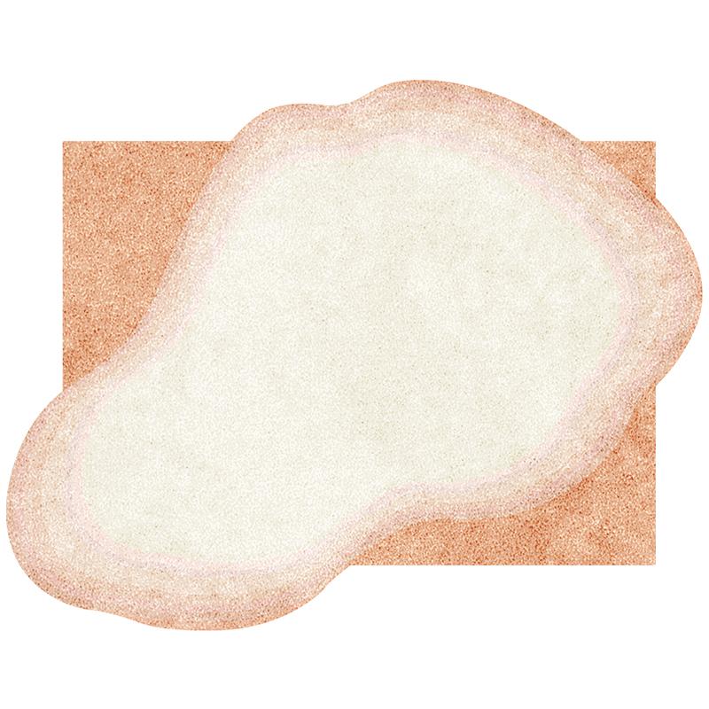 Japanese-style Irregular Carpets for Living Room Decoration Rugs for Bedroom Decor Carpet Non-slip Area Rug Short Pile Floor Mat