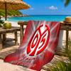 Mainz Football Crest Beach Towel Microfiber Beach Towel, Lightweight and Quick-Dry, for Summer Travel, Swimming Pool Fan Birthday Gift