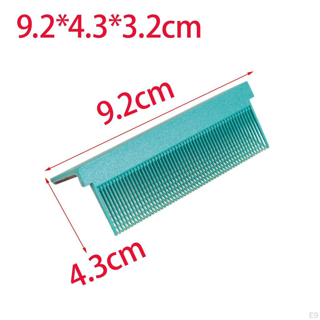 Comb Accessory for Salon Home DIY Reusable Fine Hair Professional Nylon