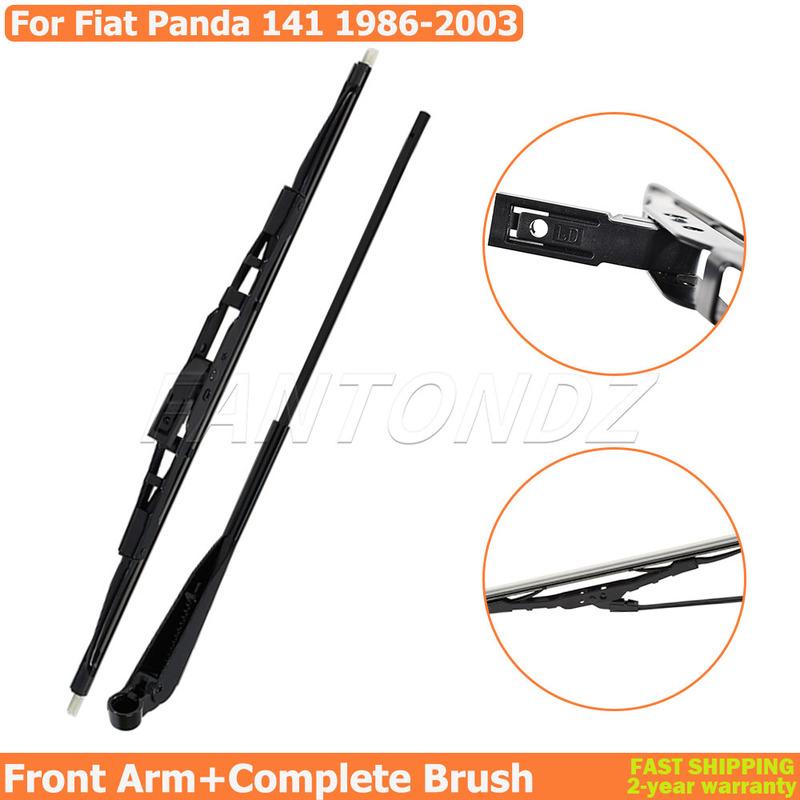 

Wiper Arm For Fiat Panda 141 1986-2003 Front Arm + Complete Brush Blade Kit Front Arm + Complete Brush
