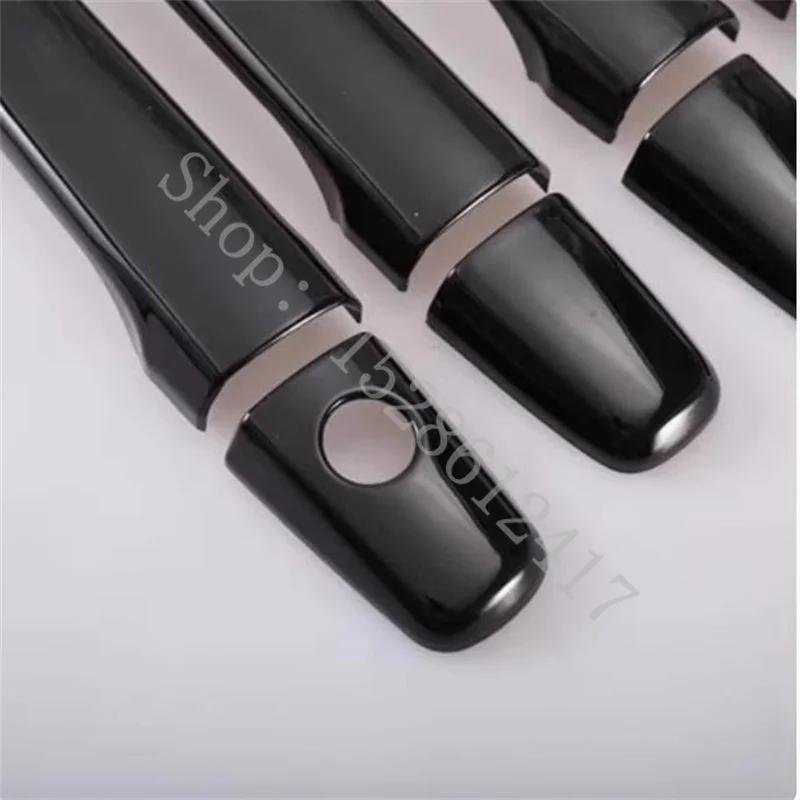 For mitsubishi outlander ASX Mitsubishi Lancer-ex Glossy Black ABS Door Handle Bowl Door handle Protective covering Cover Trim