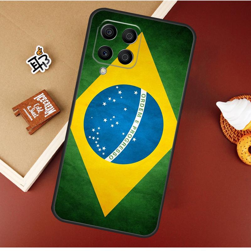 

Brazil Flag Case For Samsung Galaxy M16 M36 M56 M06 M52 M32 M12 M54 M34 M14 M35 M55 M15 M11 M31 M13 M53 Samsung M56
