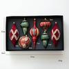 New Berry Red Lotus Leaf Green Christmas Balls for Christmas Decorations - Christmas Tree Hangers for Arrangement