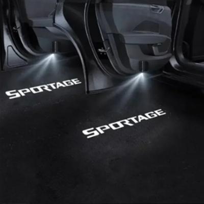 2PCS Wireless Led Car Door Welcome Laser Projector Logo Ghost Shadow Night Lights For K2 K3 K5 Sorento Sportage R Rio Soul
