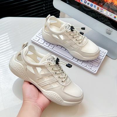 Scarpe Casual da Donna Moda Traspiranti per Camminare Rete Traforate Piatte da Donna Palestra Sport Corsa Scarpe da Ginnastica Calzature Femminili