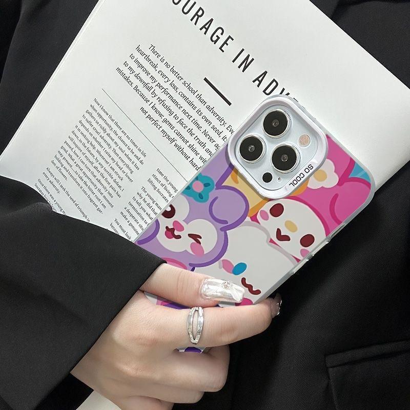 Explosive TEMU/Xiyin/TikTok Sanlio TK cat Hello Kitty for Apple 16 mobile phone case iPhone 15