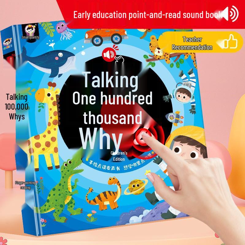 Bilingual Audio Book Learning Toy: Interactive Early Education Machine for Children