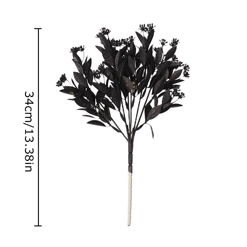 Halloween Artificial Tree Branches Gothic Black Series Ornament Plastics Party Decoration 8 Styles