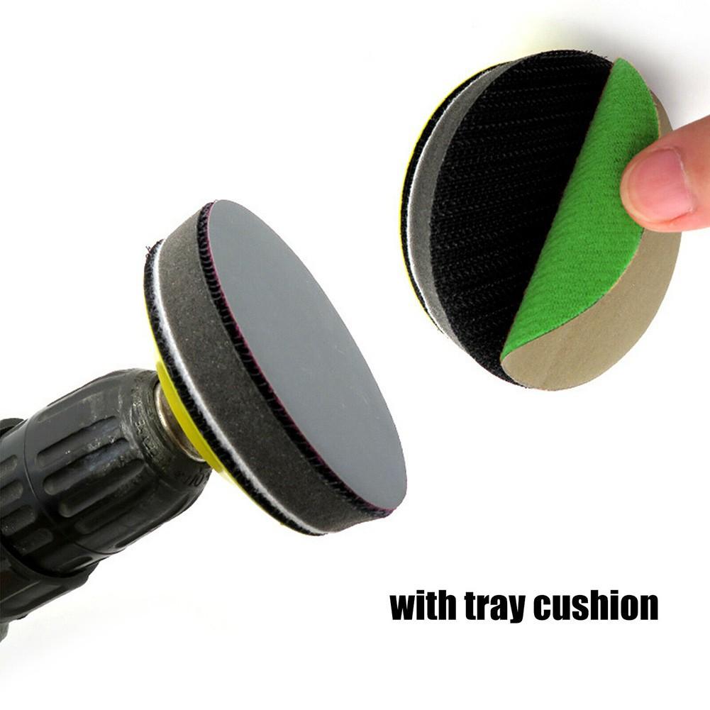25pcs  3" 1000-5000 Grit Wet/Dry Hook & Loop Sanding Discs Mixed Orbital Sandpaper