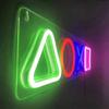 Game Console Button Icon Neon Sign 16.3"x 4.9" Game Controller Led Neon Light Wall Light Decor For Gaming Room Living Room, Man Cave Arcade Bar Club P