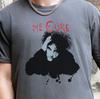 The Cure Robert Smith T-Shirt On Premium Vintage Black Comfort Colors 1717 Tee