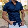 Men's Waffle  Knit Shirt