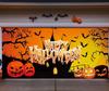Halloween & Christmas Garage Banner Decorations
