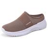 Women's Casual Fly Woven Breathable Flat Slippers with Toe Caps