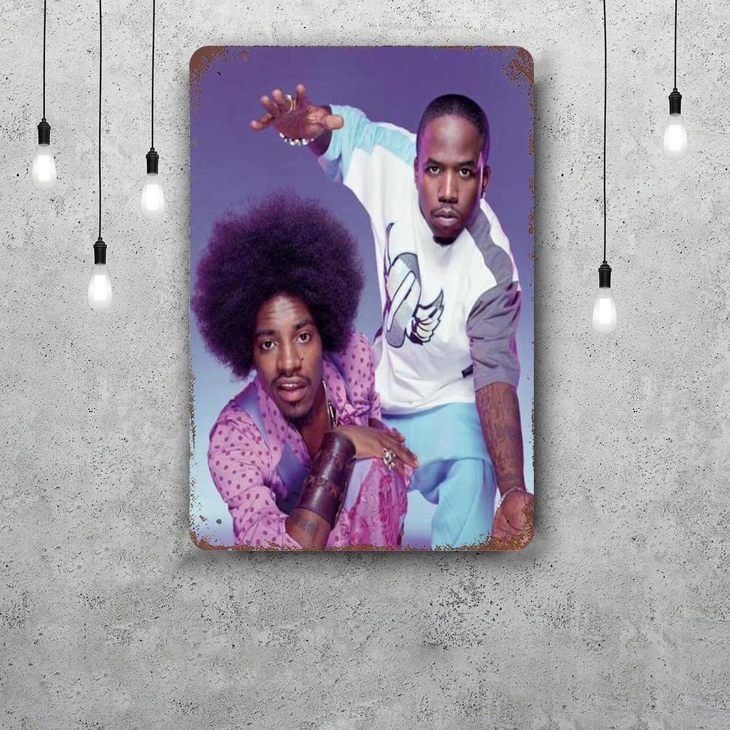 Outkast stankonia Metalowe Znaki dekoracja ścienna Vintage Blaszane Znaki Kapitan Metalowy Plakat Dekoracja do Baru Pubu Klubu Dekoracja Ścienna