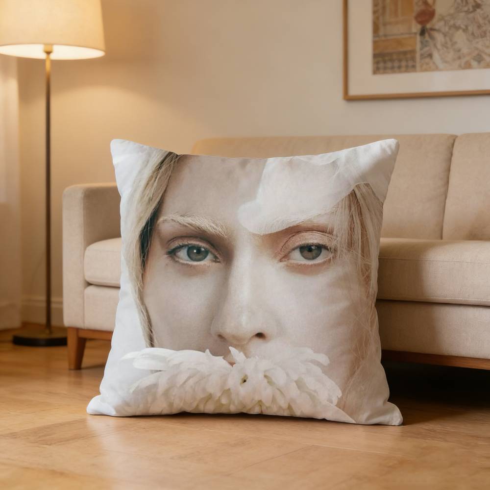 

Singer LLady GGaga Pillow Case Cushion Cover Throw Pillow Case For Car Sofa 30x30cm