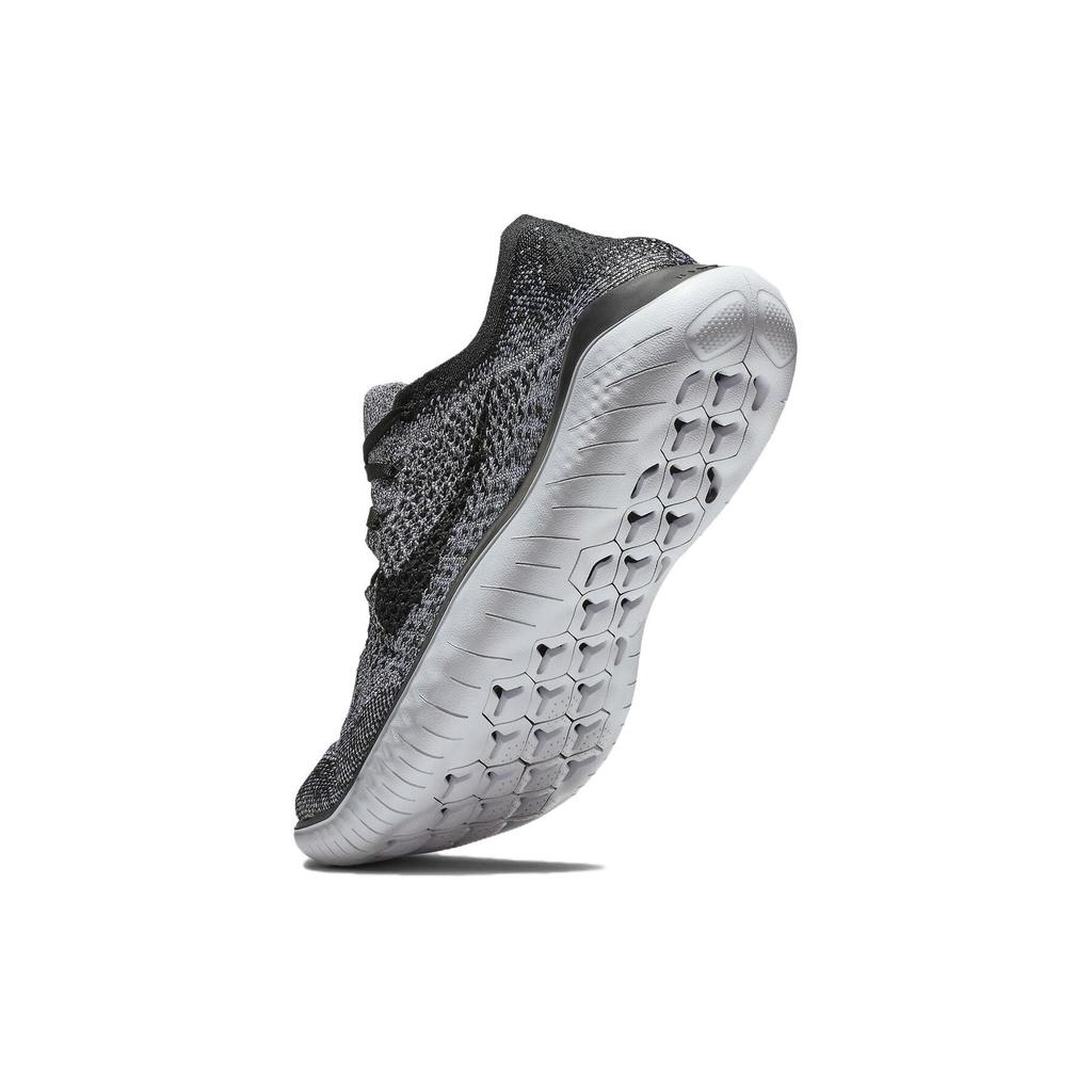 Nike Scarpe da Ginnastica da Uomo Free RN Flyknit 2018 Bianco Nero 942838-101